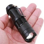 FordEx Group 300lm Mini Cree Led Flashlight Torch Adjustable Focus Zoom Light Lamp for 3.20 at Amazon